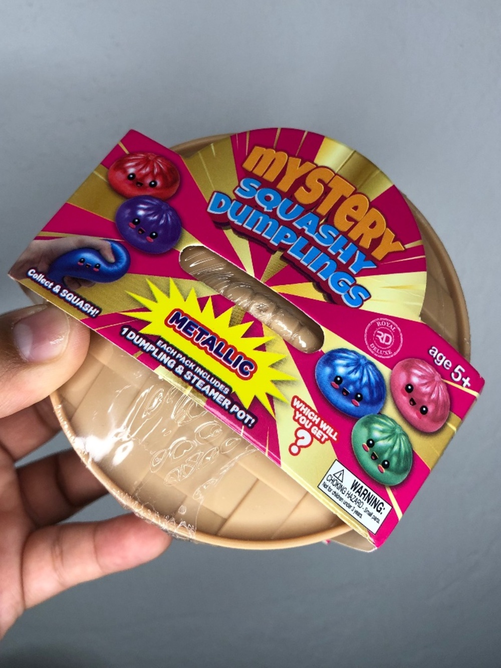 MYSTERY DUMPLINGS SQUISHY TOY
